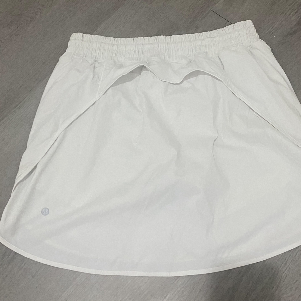lululemon athletica White Athletic Mini Skirt